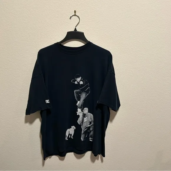 Early 2000’s VTG Rob &amp; Big Rob Dyrdeck DC shoes skate rap tee