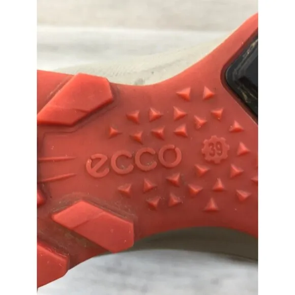 ECCO Biom Trail Fl Lite Women's EUR 39 Black Mesh Lace Up Athletic Sneaker Shoes
