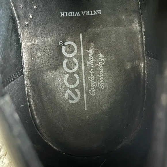ECCO Men's Harold Plain Toe Oxford Black Size 44 US: ( 10.10.5)