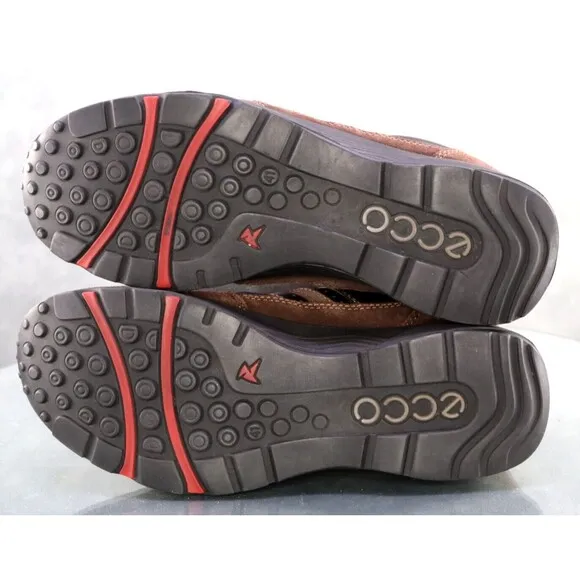 ECCO Receptor Men's Comfort Trail Hiking Shoes Size EU 41 US 7-7.5 Brown Black