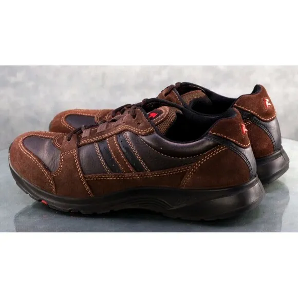 ECCO Receptor Men's Comfort Trail Hiking Shoes Size EU 41 US 7-7.5 Brown Black