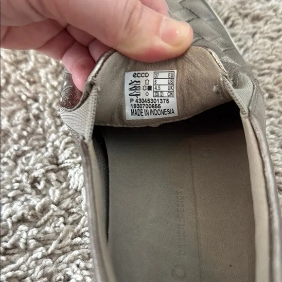 Ecco Soft 7 Woven Leather Slip-On Sneaker - NEVER WORN