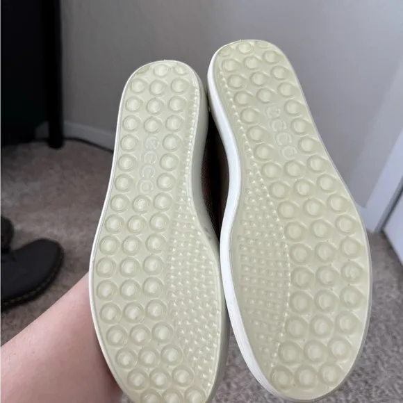 Ecco Soft 7 Woven Leather Slip-On Sneaker - NEVER WORN