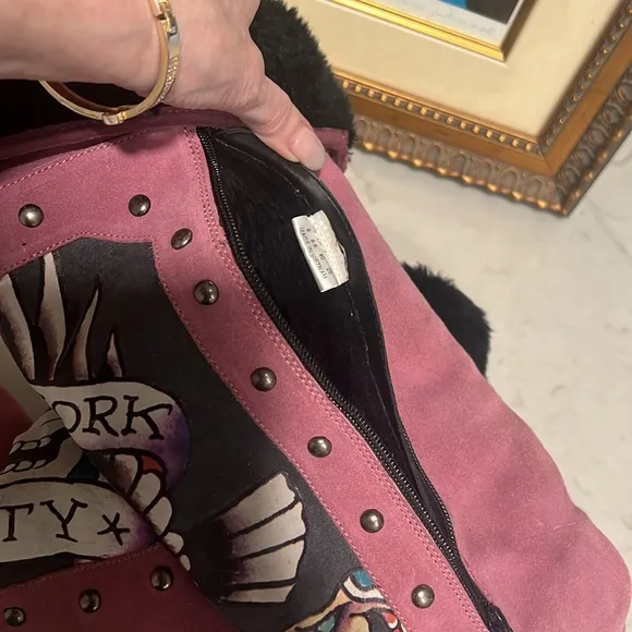ED Hardy apres ski boots 💕🖤🐝