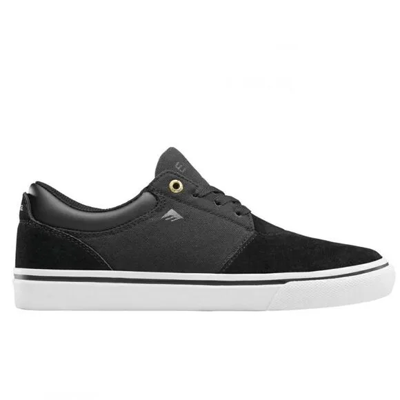 Emerica Alcove Skate Shoes Black Suede Sneakers Size 12