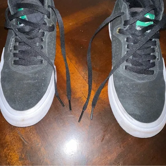 EMERICA THE PILLAR G6 Mid SKATE SHOES Black Suede Leather shoes Sneakers Mens 6