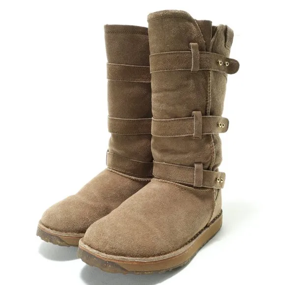 EMU Tall Leather Waterproof Winter Boots | Women's 7, Mens 6