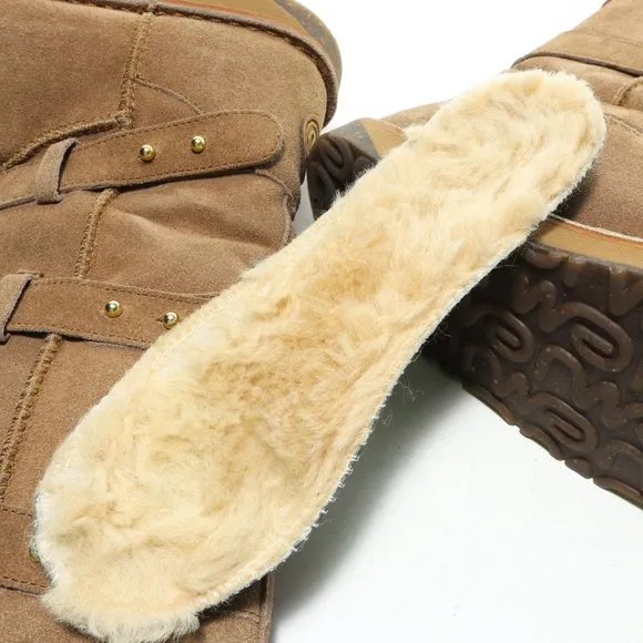 EMU Tall Leather Waterproof Winter Boots | Women's 7, Mens 6