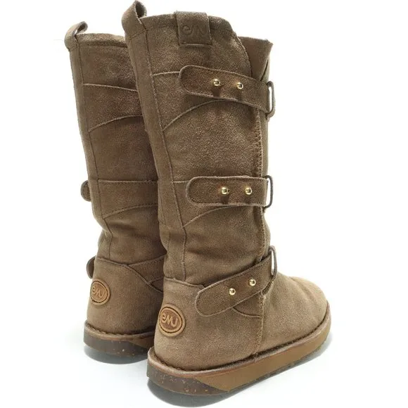 EMU Tall Leather Waterproof Winter Boots | Women's 7, Mens 6