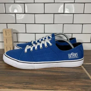 Etnies RLS x Sheep Mens Sz 11 Shoes Blue Canvas Lace Up Athletic Skate Sneakers