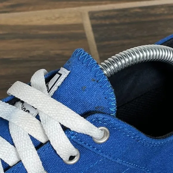 Etnies RLS x Sheep Mens Sz 11 Shoes Blue Canvas Lace Up Athletic Skate Sneakers