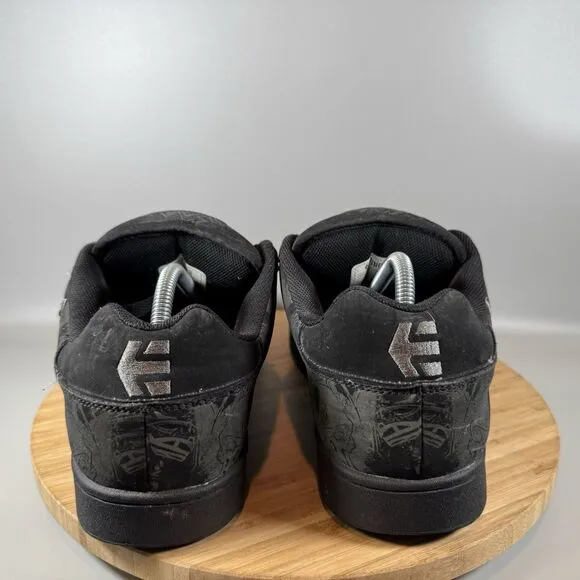 Etnies Skate Shoes Deegan Vengeance Men's Size 11.5 Lace Up Fat Tongue Black