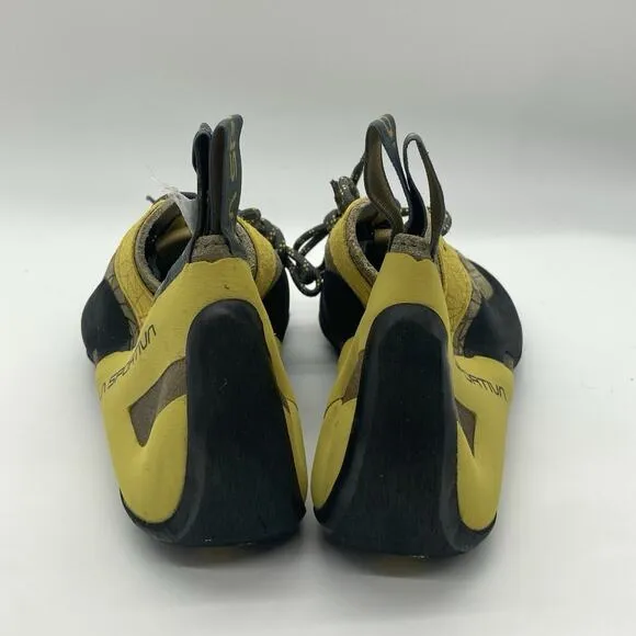 Eu Size 43.5 Men 10.5 La Sportiva Finale Yellow Climbing Shoes Vibram Edge Italy