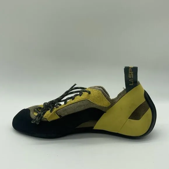 Eu Size 43.5 Men 10.5 La Sportiva Finale Yellow Climbing Shoes Vibram Edge Italy