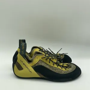 Eu Size 43.5 Men 10.5 La Sportiva Finale Yellow Climbing Shoes Vibram Edge Italy