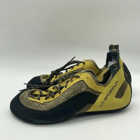 Eu Size 43.5 Men 10.5 La Sportiva Finale Yellow Climbing Shoes Vibram Edge Italy