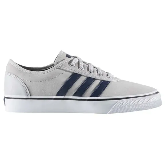 EUC Adidas Adi Ease Official Premiere Slate Gray Navy Skate Shoes Sneakers, 12