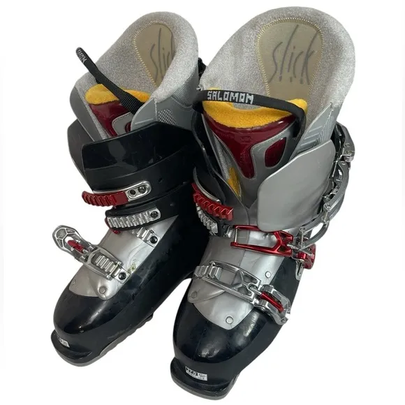 EUC Mens SALOMON Slick Fit Ski Boots Sz 9