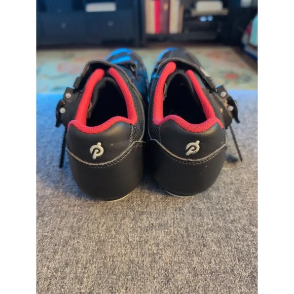 EUC Peloton cycling bike shoes with look delta cleats EU 37 US women's 6