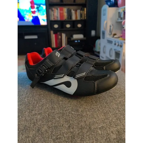 EUC Peloton cycling bike shoes with look delta cleats EU 45 US men's 11