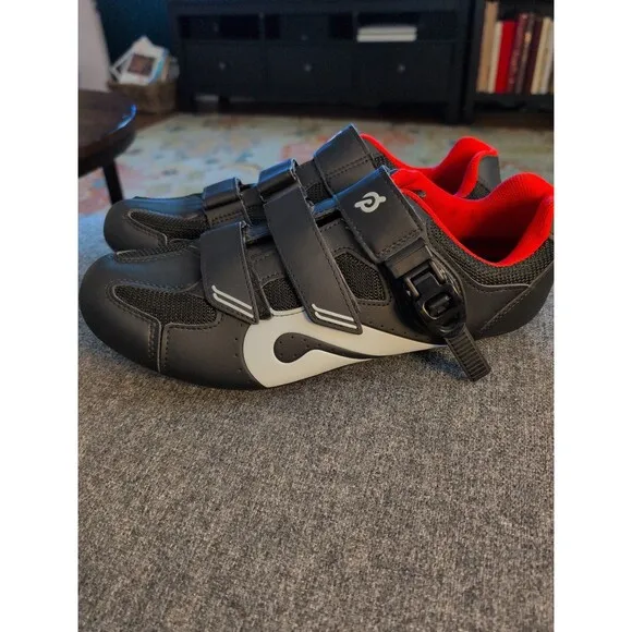 EUC Peloton cycling bike shoes with look delta cleats EU 45 US men's 11