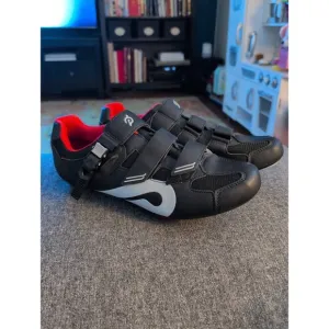 EUC Peloton cycling bike shoes with look delta cleats EU 46 US men's 12