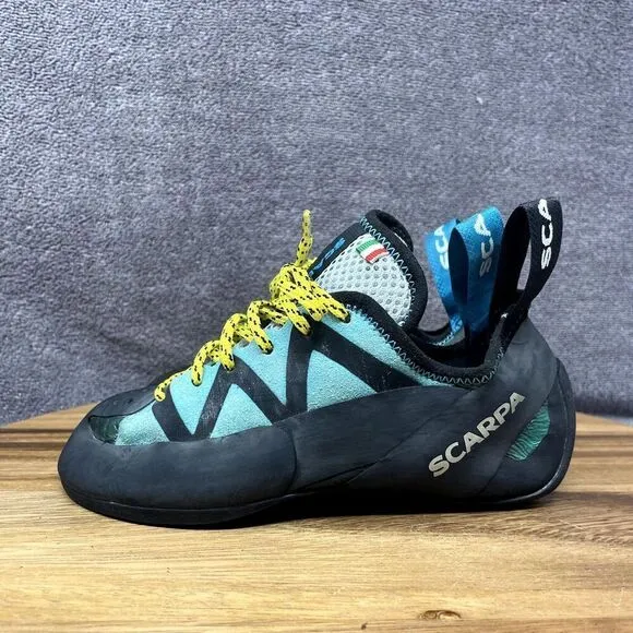 EUC SCARPA Vapor Lace Rock Climbing Bouldering Shoes Women's EU 36.5 US 5 2/3