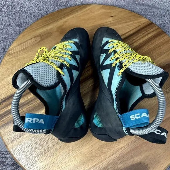 EUC SCARPA Vapor Lace Rock Climbing Bouldering Shoes Women's EU 36.5 US 5 2/3