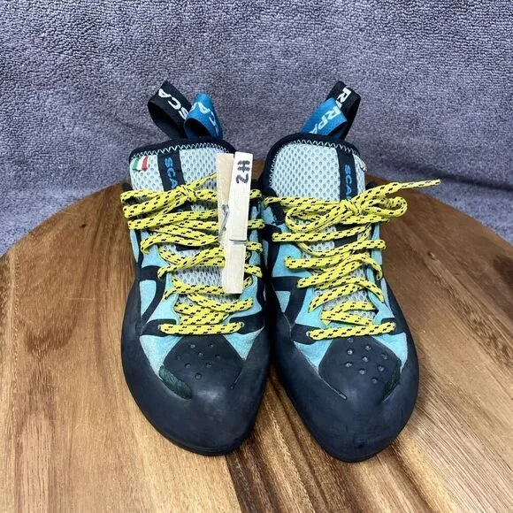 EUC SCARPA Vapor Lace Rock Climbing Bouldering Shoes Women's EU 36.5 US 5 2/3