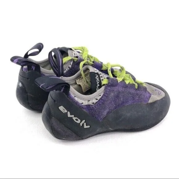 evolv Rock Climbing Shoes Womens Size 5.5 EUR 35.5