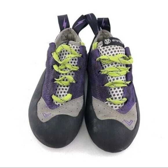 evolv Rock Climbing Shoes Womens Size 5.5 EUR 35.5
