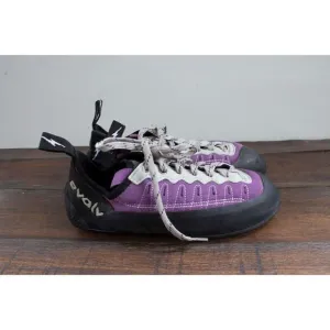 Evolv Women's Purple Elektra Lace Climbing Shoes Size 7T