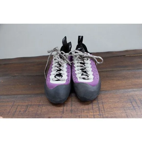 Evolv Women's Purple Elektra Lace Climbing Shoes Size 7T