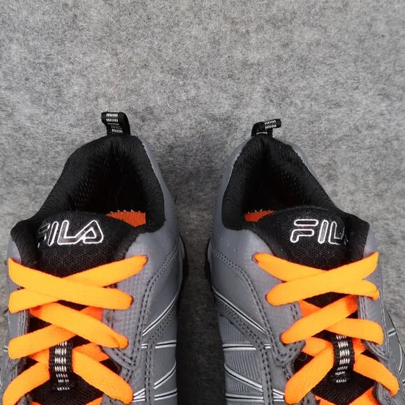 Fila Shoes Men 10.5 Athletic All Terrain Sport Active Trail Run Walk Hiking Gray