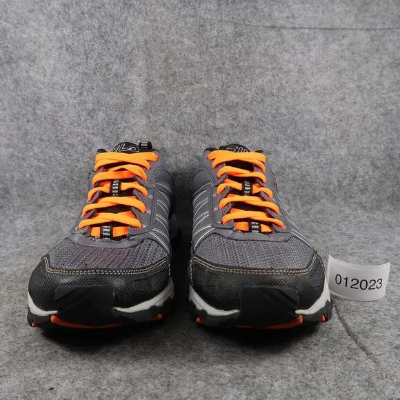 Fila Shoes Men 10.5 Athletic All Terrain Sport Active Trail Run Walk Hiking Gray