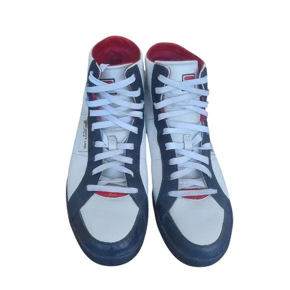 FILA WHITE LINE Men's high top sneakers Size 10