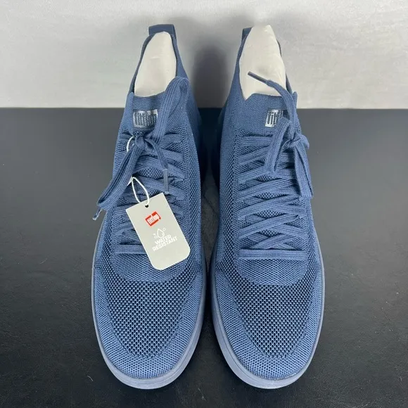 Fitflop Rally Midnight Navy Blue High Top Stretch NEW Sneaker Shoes Mens…