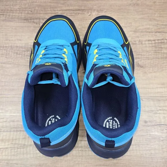 Fitville AllTraction V3 Men's Size 13W Blue Trail Running Shoes
