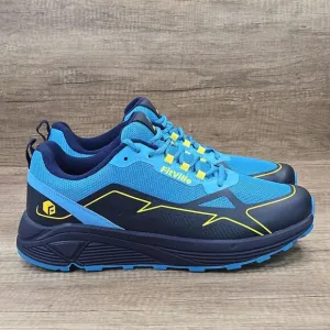 Fitville AllTraction V3 Men's Size 13W Blue Trail Running Shoes