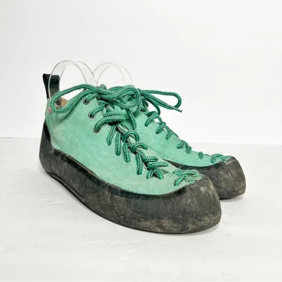 Five Ten Stealth C4 Rock Climbing Shoes Green Size 9.5 Men’s