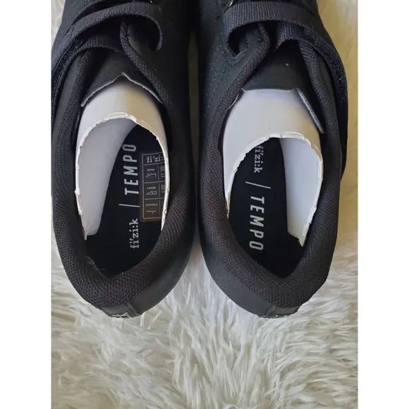 Fi'zi:k Fizik Tempo Powerstrap RS Cycling Shoes unisex Black Size 11 3/4