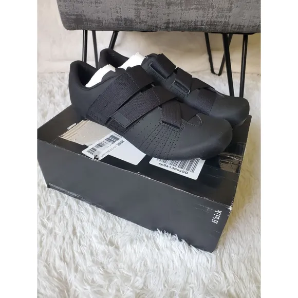 Fi'zi:k Fizik Tempo Powerstrap RS Cycling Shoes unisex Black Size 11 3/4