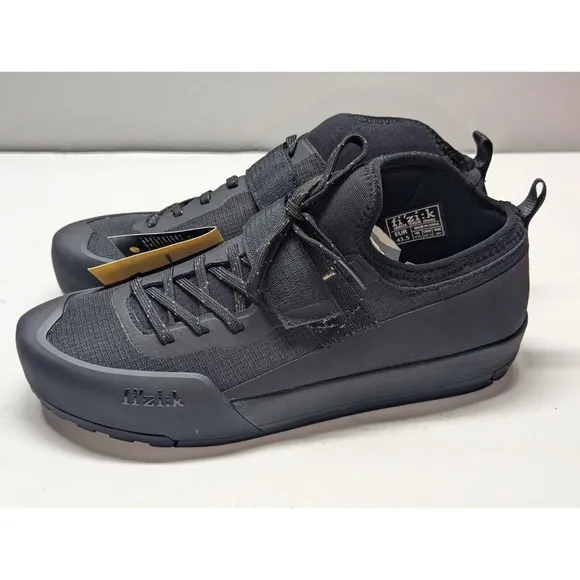Fizik Gravita Tensor 43.5 MTB Shoe - Black-Black Vibram Compoundxs Trek Evo