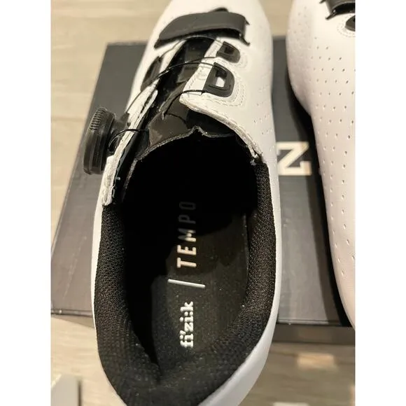Fizik Tempo Overcurve R5 Cleat Cycling Shoes 39 EU Men 6 3/4US White