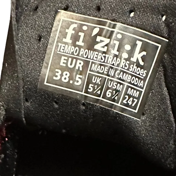 Fizik Tempo R5 Powerstrap Road Cycling Shoes