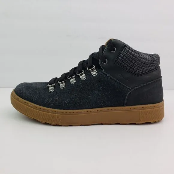 Forsake Lucie Mid Womens Size 8 Black Leather Suede Waterproof Ankle Boots WFW19
