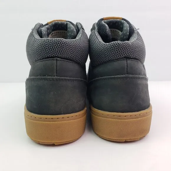 Forsake Lucie Mid Womens Size 8 Black Leather Suede Waterproof Ankle Boots WFW19