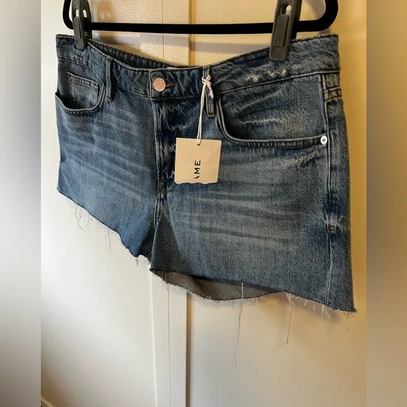 Frame Denim Women’s‎ NWT Jean Shorts Le Grand Garçon Short Size 32