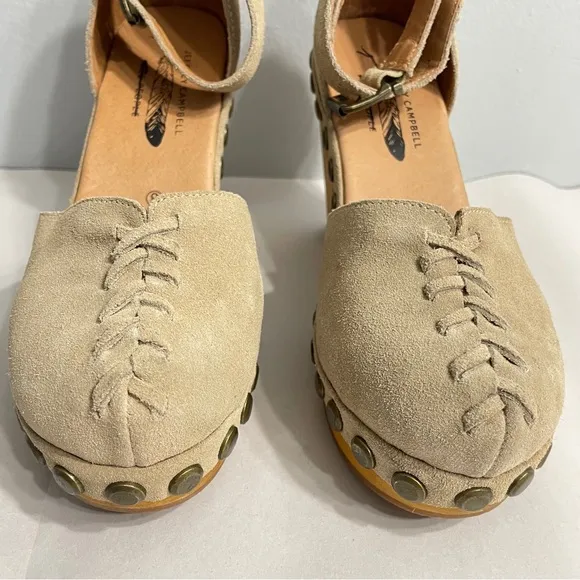 Free People X Jeffrey Campbell Daubs Heel Clogs Mules Comfortable Footwear