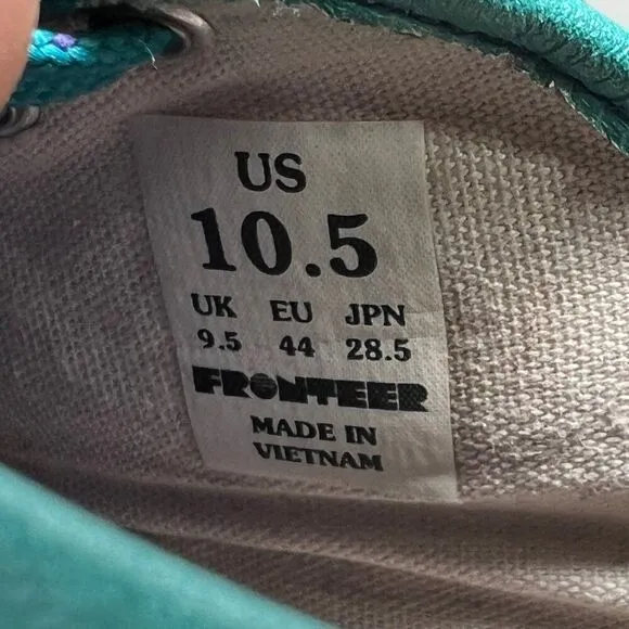 Fronteer Men's Size 10.5 Super Gratton Lo Casual Climbing Style Sneakers